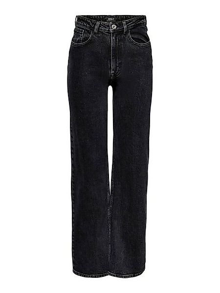 ONLY Weite Jeans (1-tlg) Plain/ohne Details günstig online kaufen