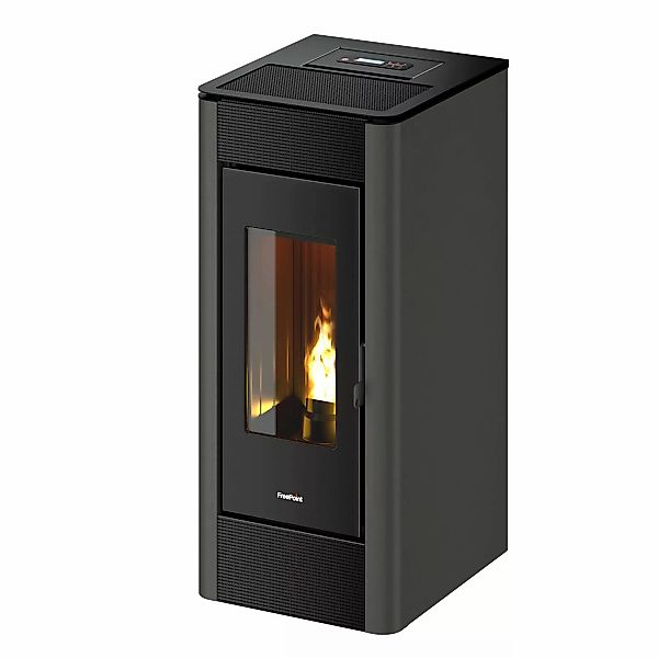 Freepoint Pelletofen FreePoint Pelletofen INDA Stahl Anthrazit 10,5 kW günstig online kaufen
