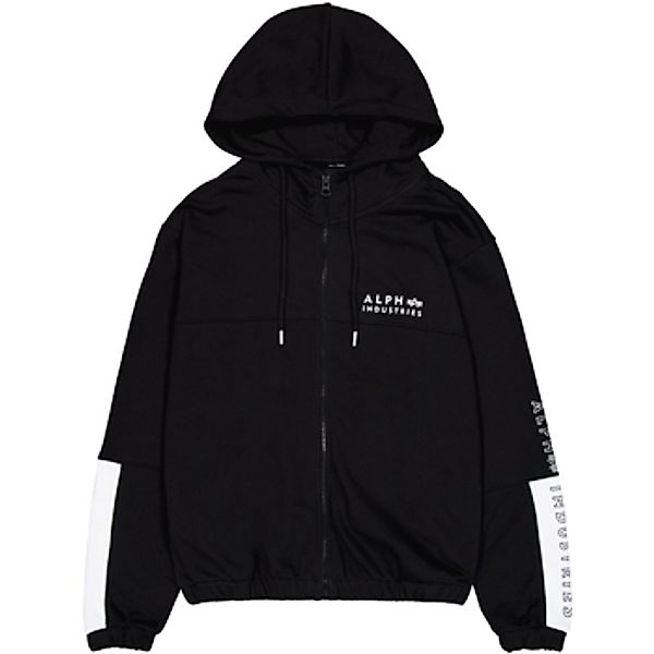 Alpha Industries  Sweatshirt Track Alpha Jacket - black günstig online kaufen