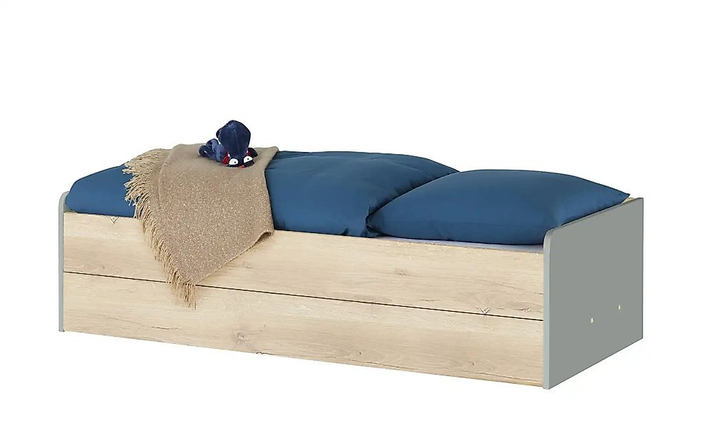 Stauraumbett  Grow Up ¦ holzfarben ¦ Maße (cm): B: 97 H: 54,5 Betten > Bett günstig online kaufen