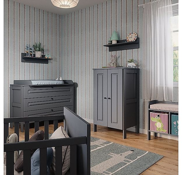 VitaliSpa® Kleiderschrank Ajaton, Grau, 70 x 120.6 cm günstig online kaufen