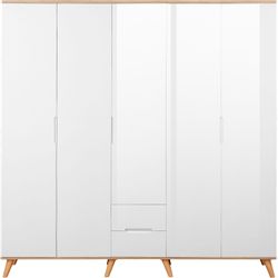 andas Kleiderschrank "Lund Schlafzimmerschrank Bestseller im skandinavische günstig online kaufen