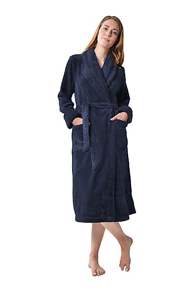 RAIKOU Bademantel Homewear / Morgenmantel /Saunamantel günstig online kaufen