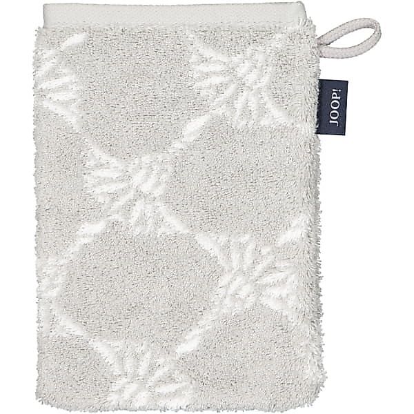 JOOP! Cornflower 1611 - Farbe: Silber - 76 - Waschhandschuh 16x22 cm günstig online kaufen
