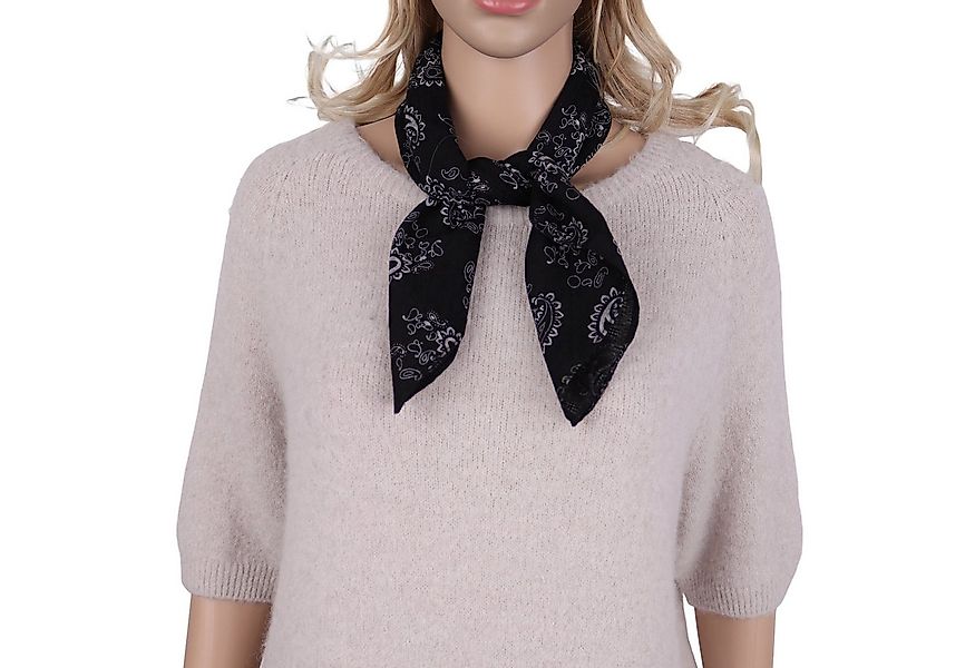 MIRROSI Nickituch ierecktuch ca. 60 × 60 cm, wunderschönes Paisley-Muster, günstig online kaufen