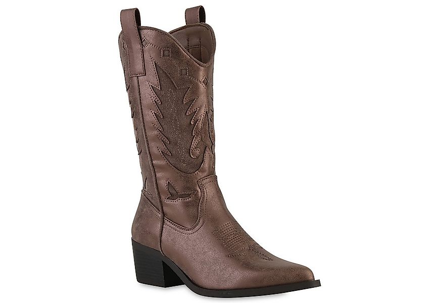 VAN HILL 841843 SL DES669 Damen Stiefel Cowboystiefel Damen Cowboystiefel S günstig online kaufen