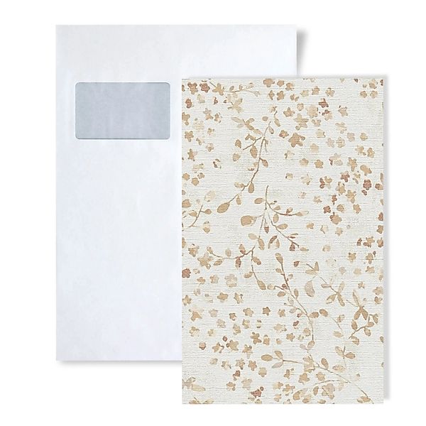 PROFHOME 1 MUSTERSTÜCK S-397473-GU DIN A4 MUSTER der Floralen Tapete günstig online kaufen