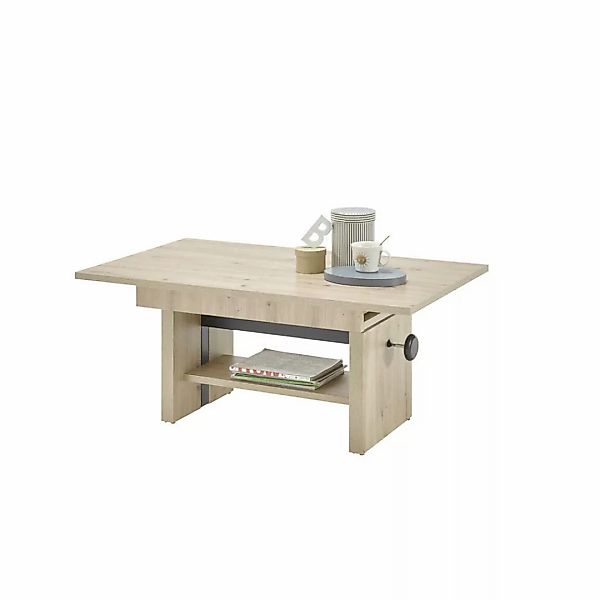 Stolkom Couchtisch "Event höhenverstellbar, ausziehbar, BxHxT 110-150x48-63 günstig online kaufen