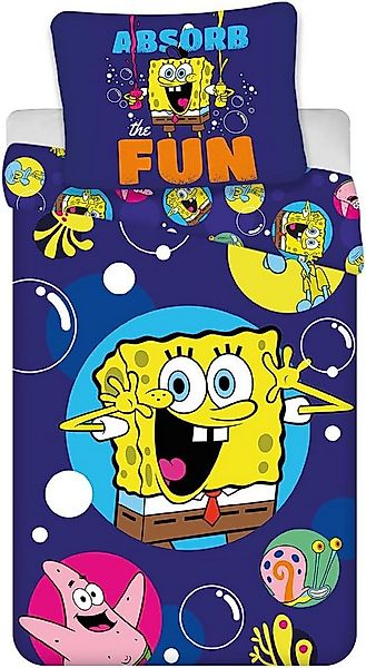 BrandMac Kinderbettwäsche Spongebob Squarepants Schwammkopf Kinderbettwäsch günstig online kaufen