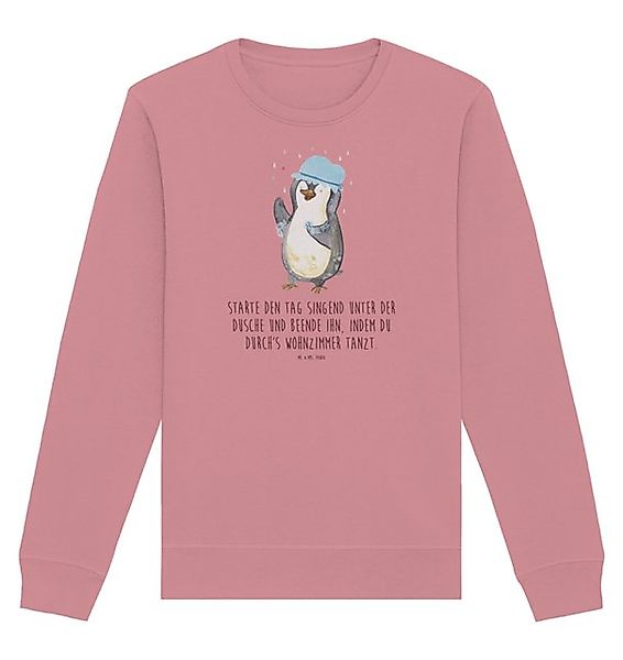 Mr. & Mrs. Panda Longpullover Größe XS Pinguin Duschen - Canyon Pink - Gesc günstig online kaufen