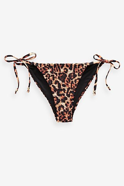 Next Bikini-Hose Gesmokte Bikinihose mit seitlichem günstig online kaufen
