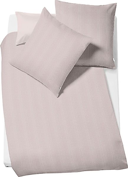 fleuresse Bettwäsche "Jade" 2 Stk. tlg. mit dezentem Muster günstig online kaufen