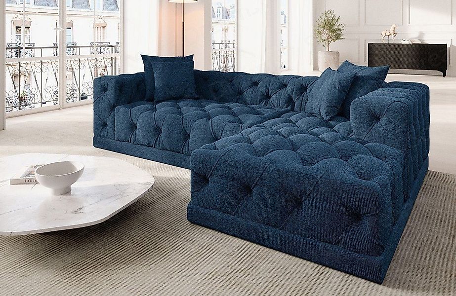Sofa Dreams Ecksofa Strukturstoff Stoff Polster günstig online kaufen