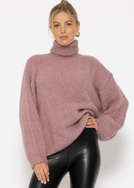 SASSYCLASSY Strickpullover Oversize Pullover Damen Winter günstig online kaufen