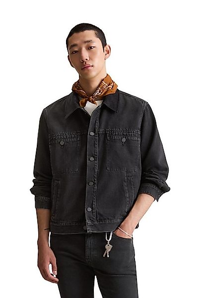 Marc O'Polo DENIM Jeansjacke mit Cordkragen günstig online kaufen