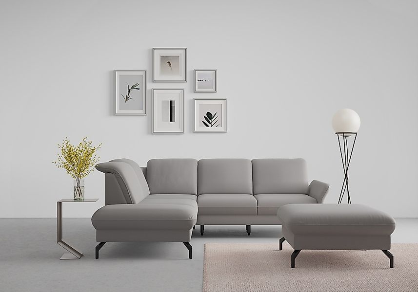 sit&more Ecksofa "Fashion L-Form", wahlweise mit Kopfteilverstellung und Vo günstig online kaufen
