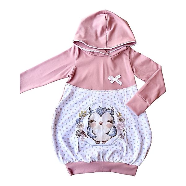 Land-Juwelen Ballonkleid Ballonkleid EULE altrosa Kapuze günstig online kaufen