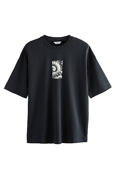 Next T-Shirt T-Shirt mit Grafikdruck, Japanese Surf (1-tlg) günstig online kaufen