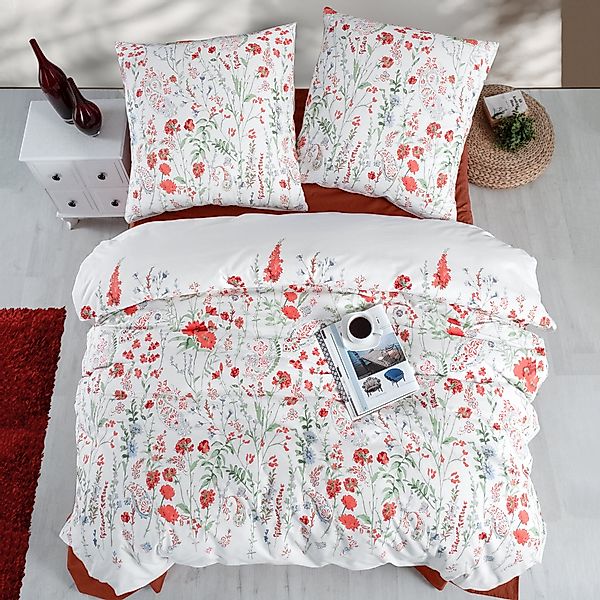 yadetextil Bettwäsche Eleyse,135x200 cm, Renforce, 2 günstig online kaufen