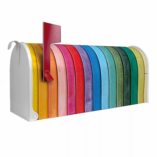 Banjado Amerikanischer Briefkasten Weiß 48x22x16cm US Mailbox Letterbox Pos günstig online kaufen