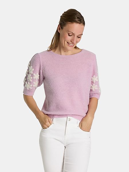 Lieblingsstück Kurzarmpullover "ZerdaliL" mit Alpakawolle und Wolle günstig online kaufen