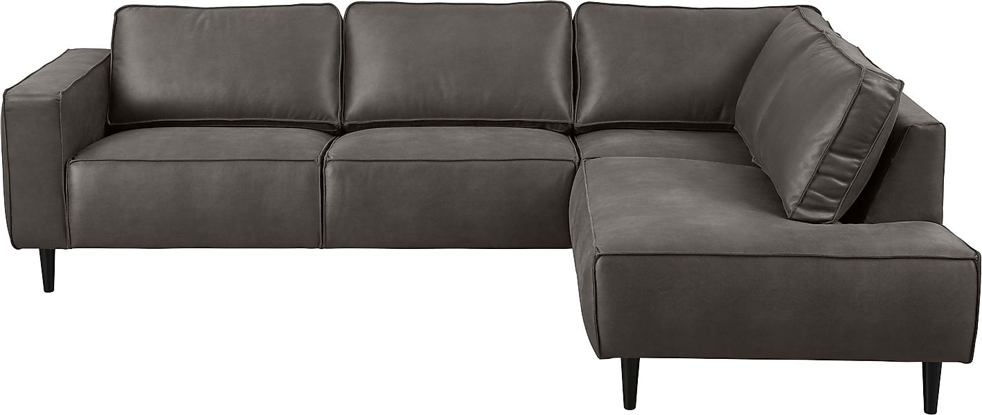 Places of Style Ecksofa Fumone, Lederoptik günstig online kaufen