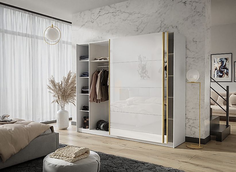 yourhouse24 Kleiderschrank Aura 194 cm Garderobe günstig online kaufen