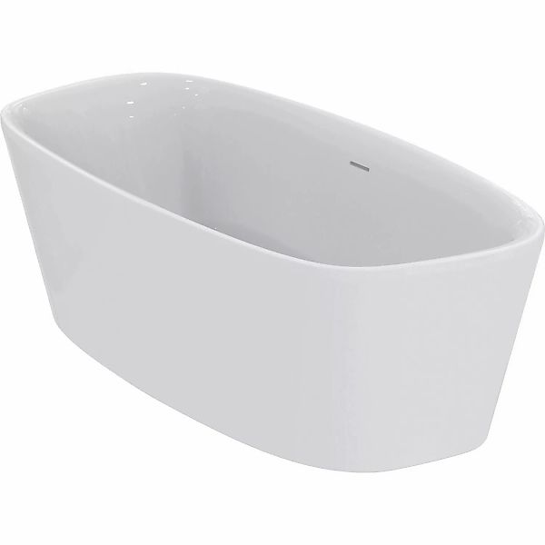 Ideal Standard Oval-Badewanne Dea freistehend 190 cm x 90 cm Weiß günstig online kaufen