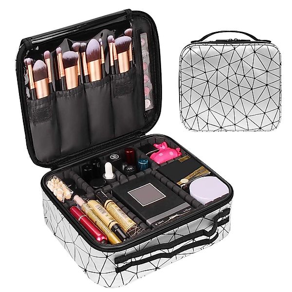 OSTWOLKE Kosmetik-Koffer Kosmetiktasche Schminktasche Portable Reise günstig online kaufen