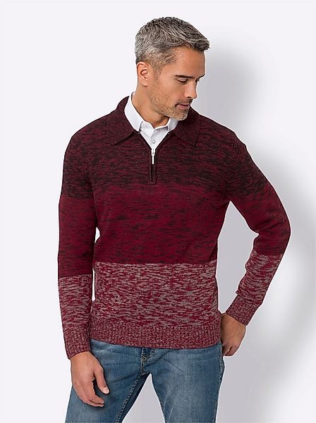 Sieh an! Strickpullover Pullover Langarm günstig online kaufen