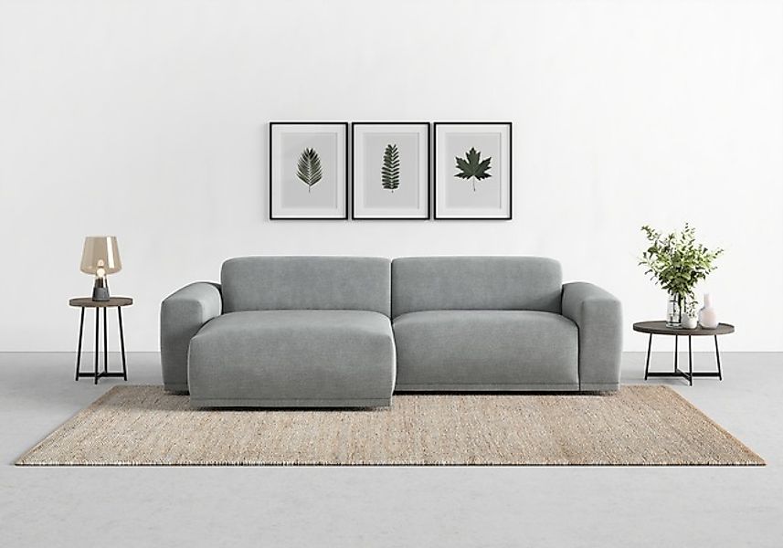 TRENDMANUFAKTUR Ecksofa »Braga, mit hochwertigem Kaltschaum, L-Form, in Cor günstig online kaufen
