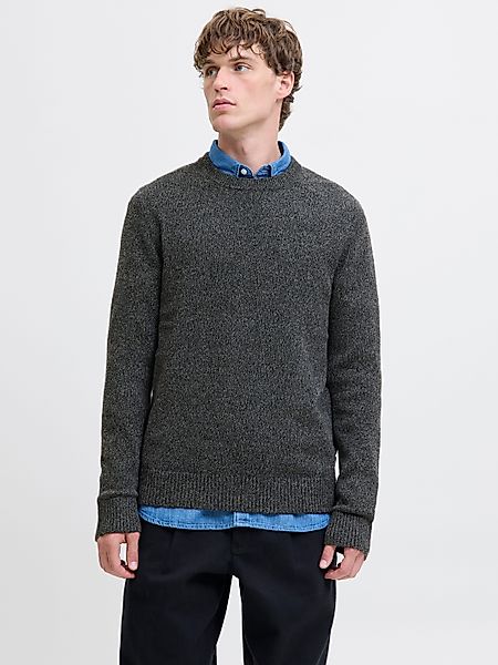 Jack & Jones Rundhalspullover JPRBLULAMBSWOOL KNIT günstig online kaufen