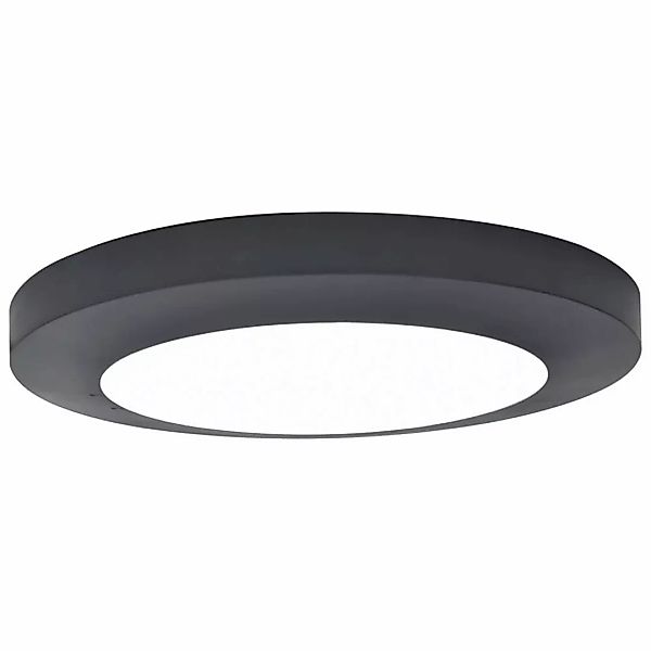 LED Deckenleuchte Kayah in Anthrazit 16,1W 1200lm IP54 günstig online kaufen