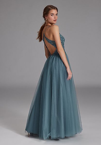 Hey Kyla Abendkleid - Tüll-Abendkleid mit Spitzenstickerei A-Linie günstig online kaufen