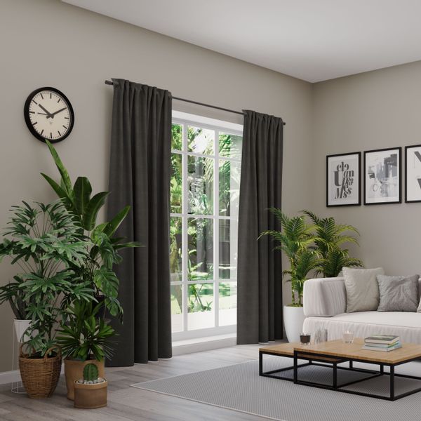 Neutex for you Vorhang "BELMONDO" Multifunktionsband 1 Stk. tlg. Uni mit sa günstig online kaufen