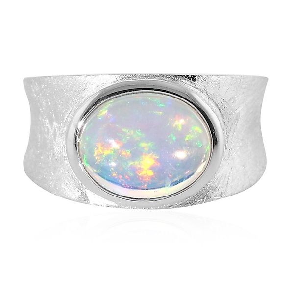 Cavill Silberring Äthiopischer Welo Opal Oval günstig online kaufen