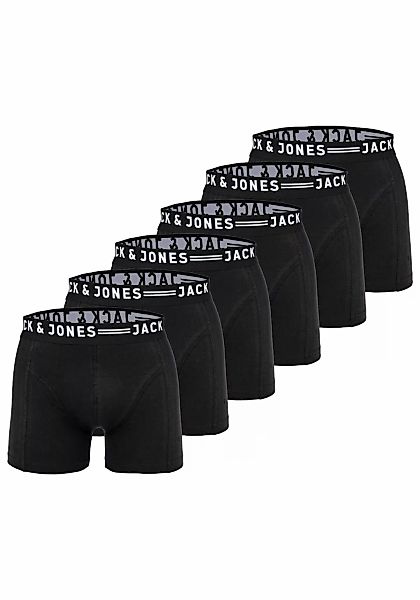 Jack & Jones Boxershorts "Boxershort SENSE TRUNKS 3 PACK 6er Pack" günstig online kaufen