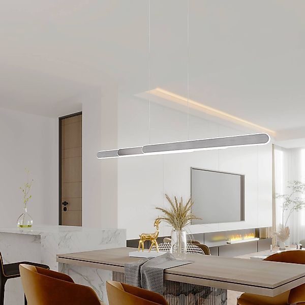 TRIO Leuchten LED Pendelleuchte »HELIOS, ausziehbare Hängelampe mit 3 LED E günstig online kaufen