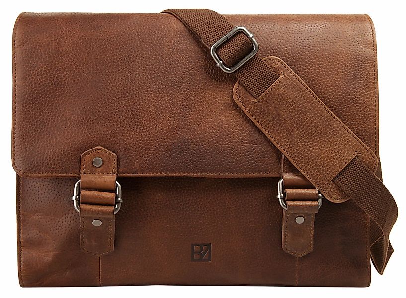 BODENSCHATZ Messenger Bag echt Leder günstig online kaufen