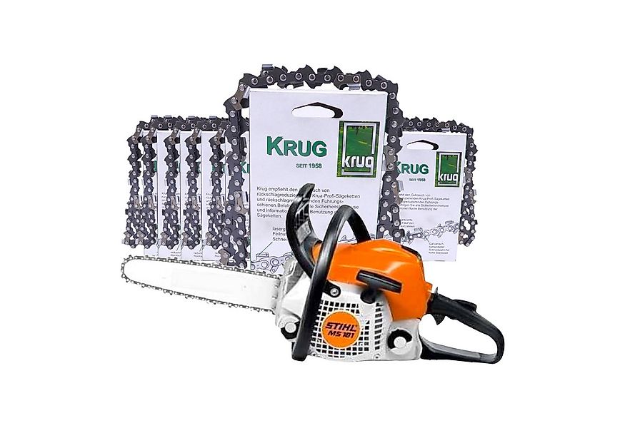 STIHL Benzin-Kettensäge Stihl MS 182 + 20 Ketten 3/8P1.1-50 + Schiene günstig online kaufen