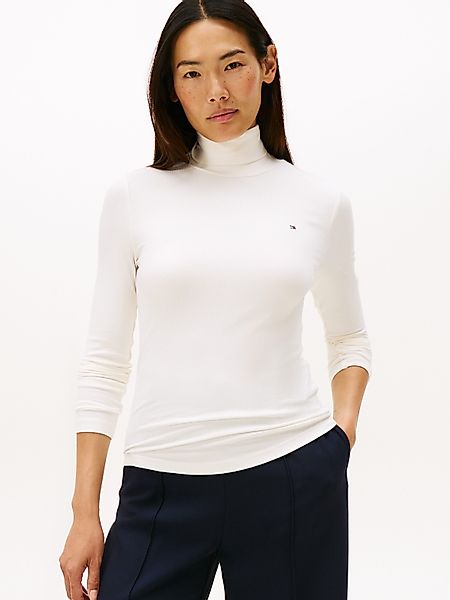 Tommy Hilfiger Langarmshirt SLIM 5X2 RIB günstig online kaufen