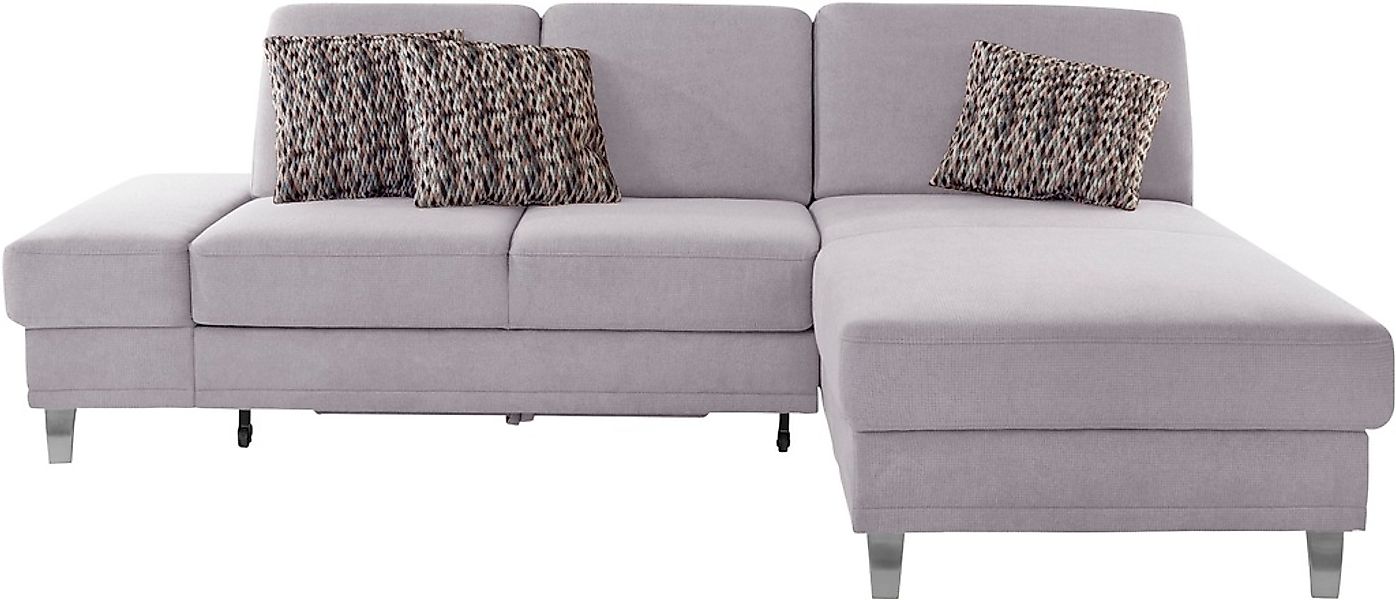 sit&more Ecksofa »Clio L-Form« wahlweise mit Bettfunktion oder Vorziehsitz günstig online kaufen