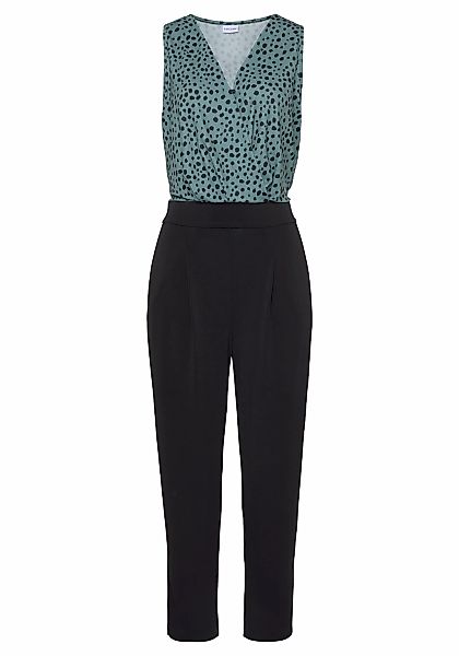 LASCANA Overall, mit überlappendem Oberteil, eleganter Jumpsuit, Business-L günstig online kaufen