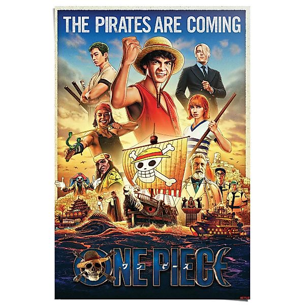 Reinders Poster "One Piece - live action" günstig online kaufen