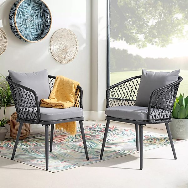 JOIVI Balkonset 2-tlg Gartenstuhl, 2er Balkonmöbel günstig online kaufen
