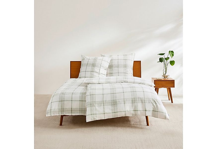 s.Oliver Bettwäsche Satinbettwäsche s.Oliver, Mako-Satin, 2 teilig, mit zei günstig online kaufen