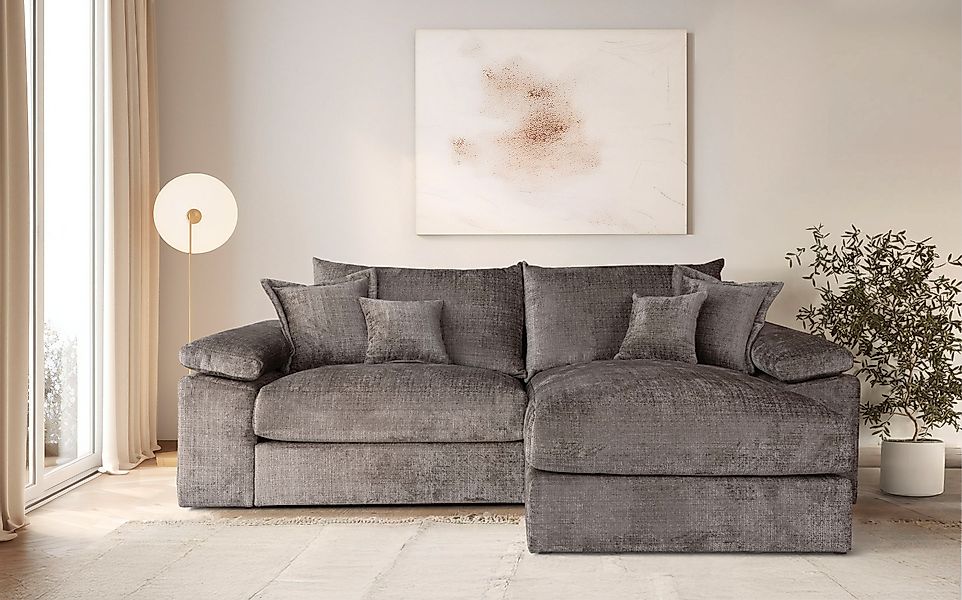 Home affaire Ecksofa »Soft&Cosy XL L-Form - Breite 246 cm«, Mega-Sofa, Cord günstig online kaufen