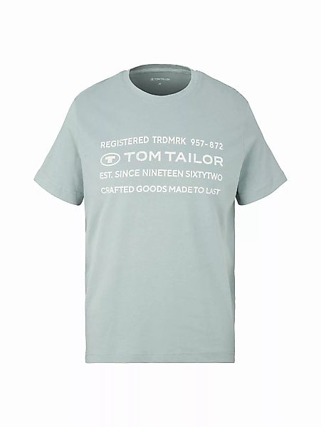 Tom Tailor Herren T-Shirt PRINTED BASIC - Regular Fit günstig online kaufen