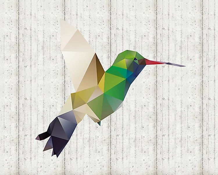 Fototapete "Hummingbird" 4,00x2,70 m / Strukturvlies Klassik günstig online kaufen
