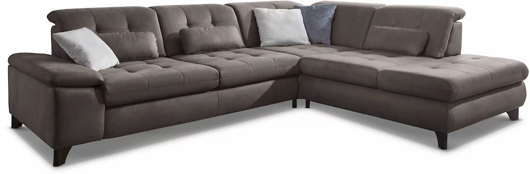 Die PlanBar Ecksofa "MP-IN18012 L-Form mit Federkern-Polsterung", wahlweise günstig online kaufen
